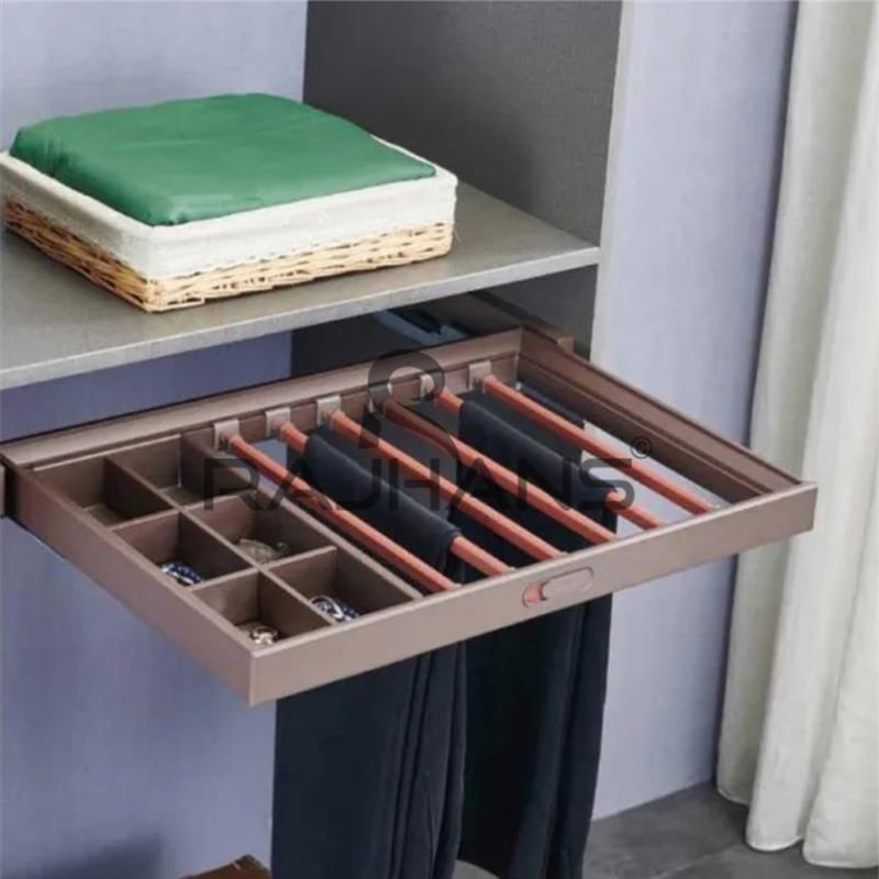 Trouser Rack + Jewellery Tray